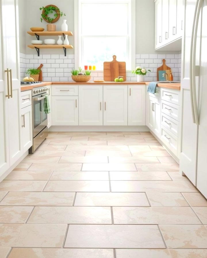 Whitewashed Terracotta Floors - 25 Terracotta Kitchen Floor Ideas