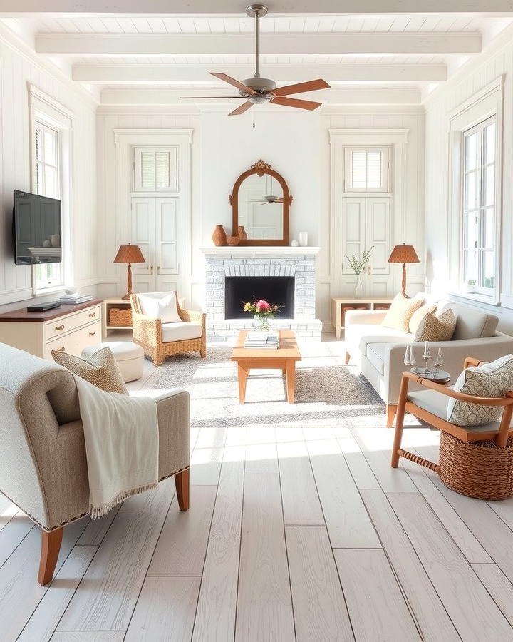 Whitewashed Wood Floors - 25 Wood Floor Colors