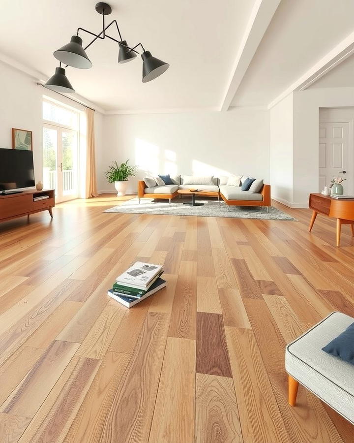 Wide Plank Wood Floors - 25 Wood Floor Design Ideas