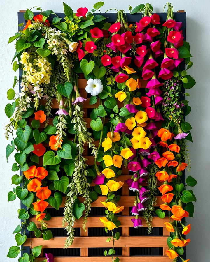 Wildflower Vertical Gardens - 25 Wildflower Garden Ideas