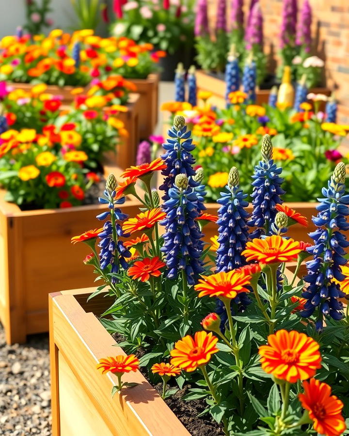 Wildflowers in Raised Beds - 25 Wildflower Garden Ideas