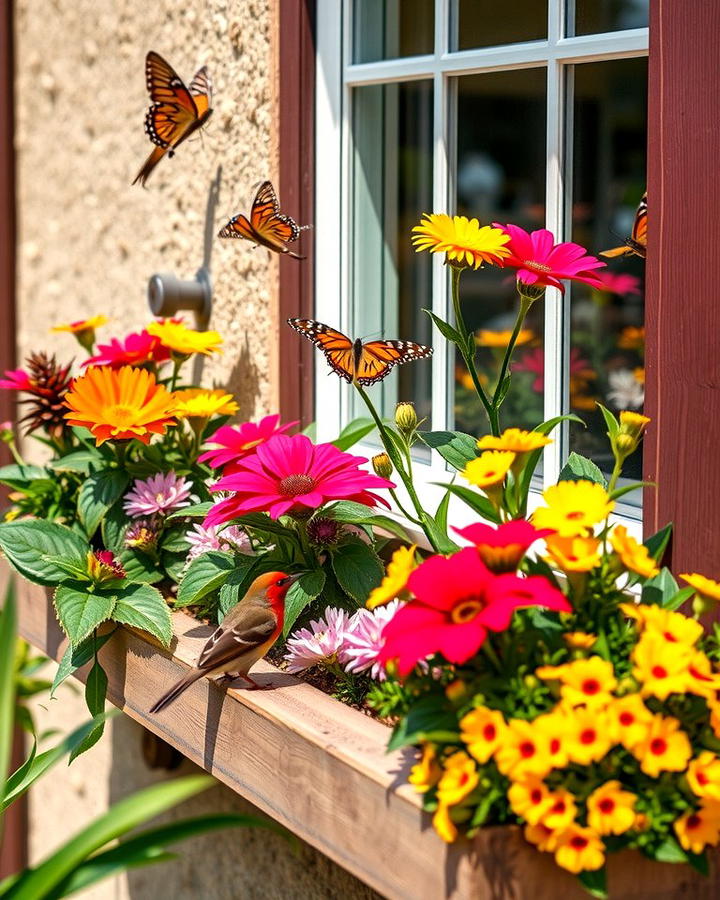 Wildlife Attracting Boxes - 25 window box ideas