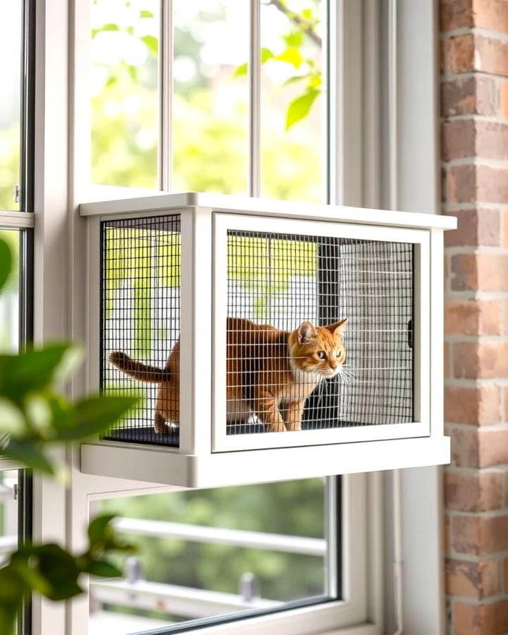 Window Box Catios - 25 Outdoor Catio Ideas