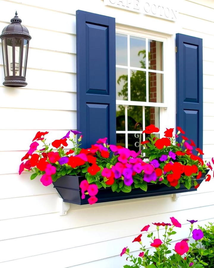 Window Boxes for a Pop of Color - 25 Modern Cape Cod House Ideas