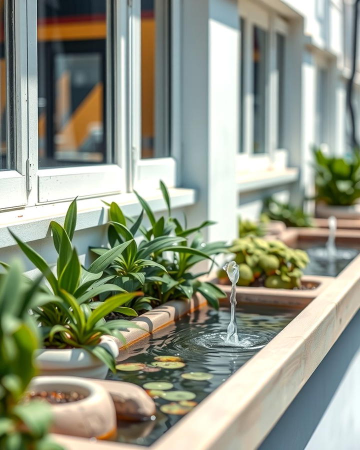 Window Boxes with Water Features - 25 window box ideas