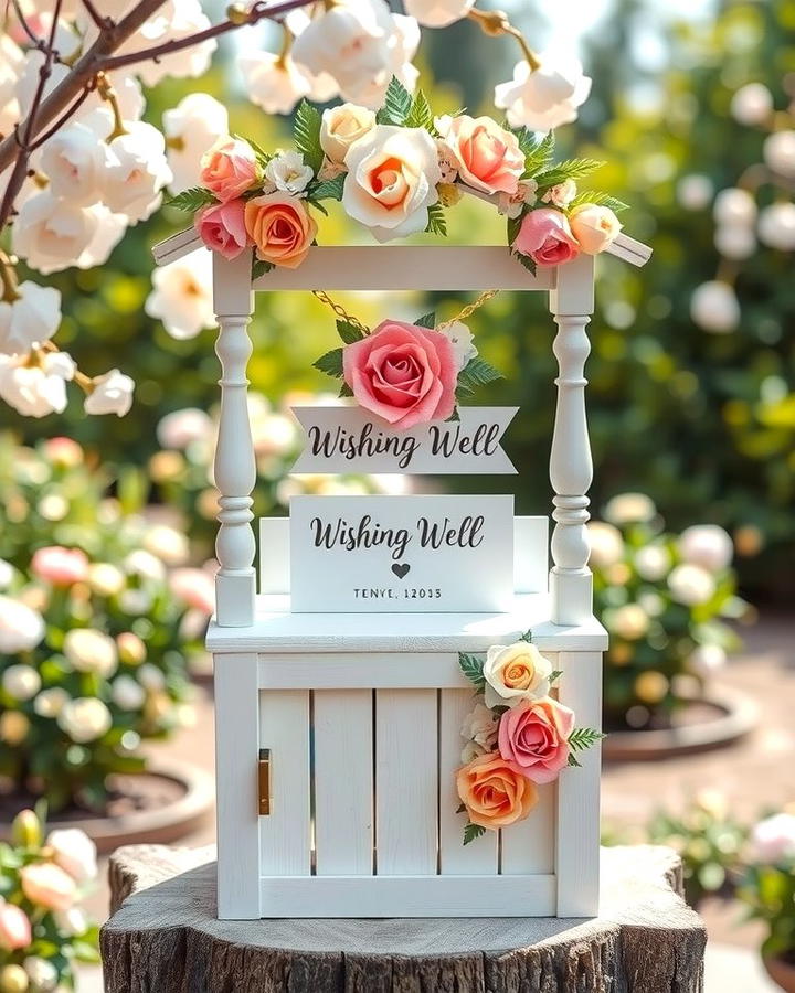 Wishing Well Card Box - 30 Wedding Card Box Ideas