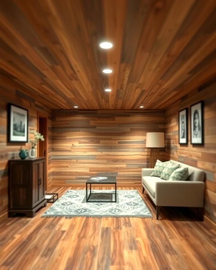 Wood Paneling Revival - 30 Basement Wall Ideas