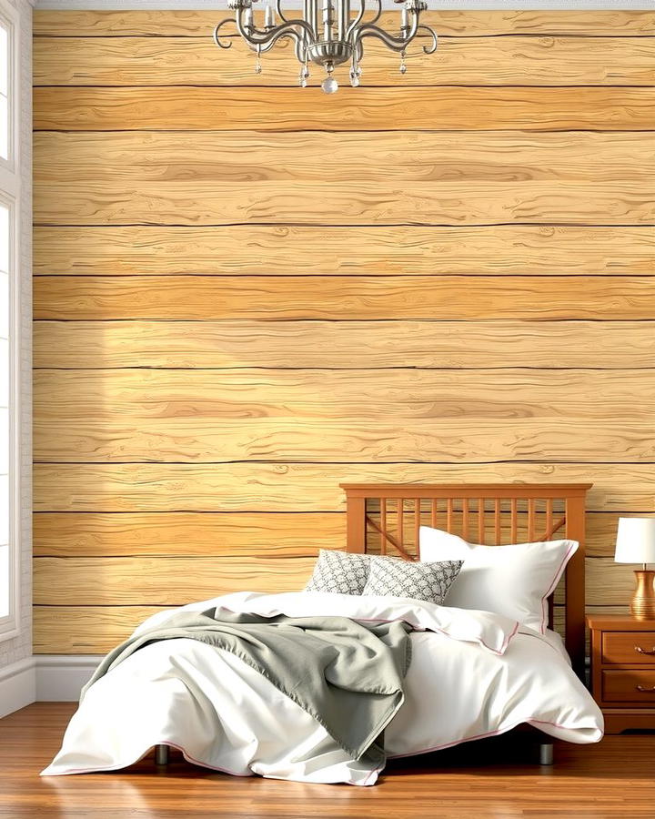 Wood Plank Wallpaper - 30 Minecraft Themed Bedroom Ideas