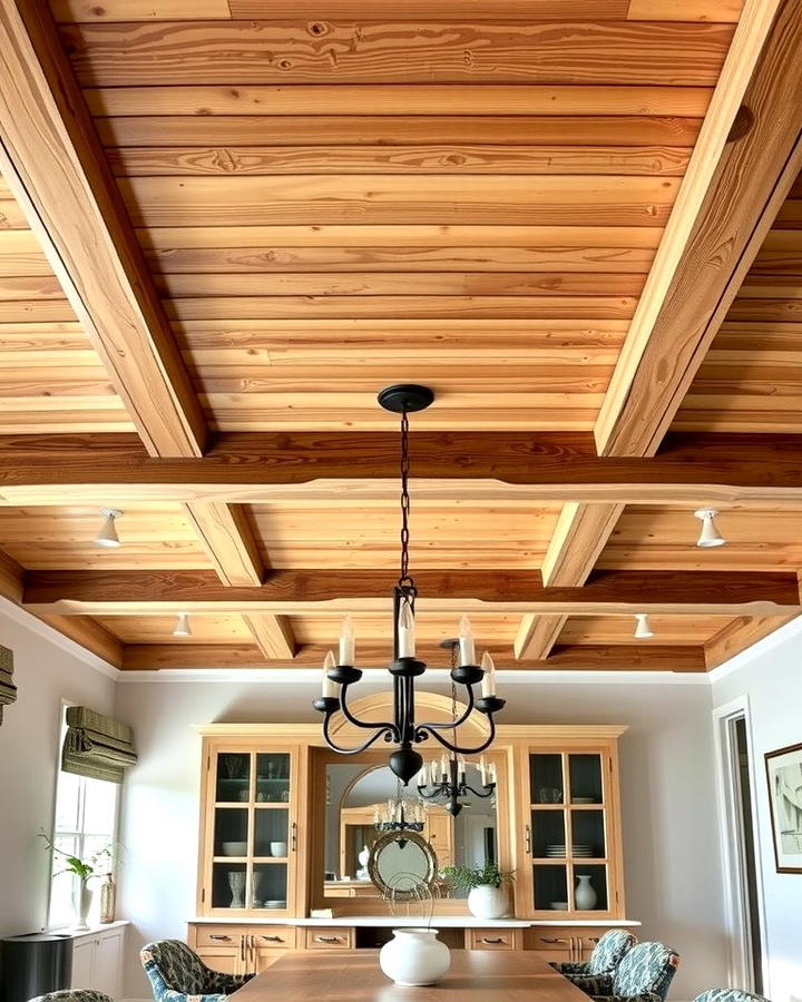 Wooden Beam Accents for Tray Ceilings - 25 tray ceiling ideas