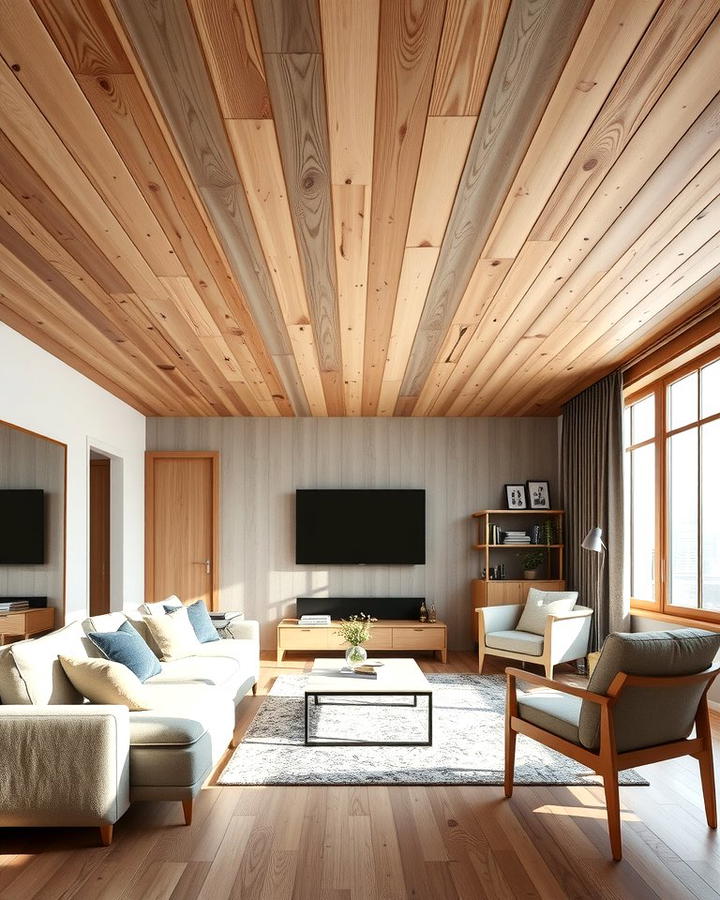 Wooden Ceiling Panels - 25 Wooden Interior Design Ideas