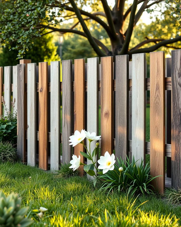 Wooden Pallet Fence - 25 Temporary Fence Ideas