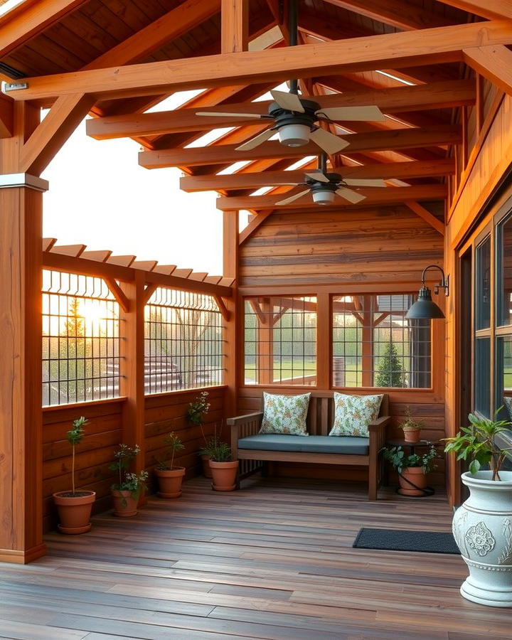 Wooden Patio Enclosures - 25 Patio Enclosure Ideas