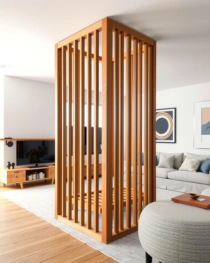 Wooden Room Dividers 2 - 25 Wooden Interior Design Ideas