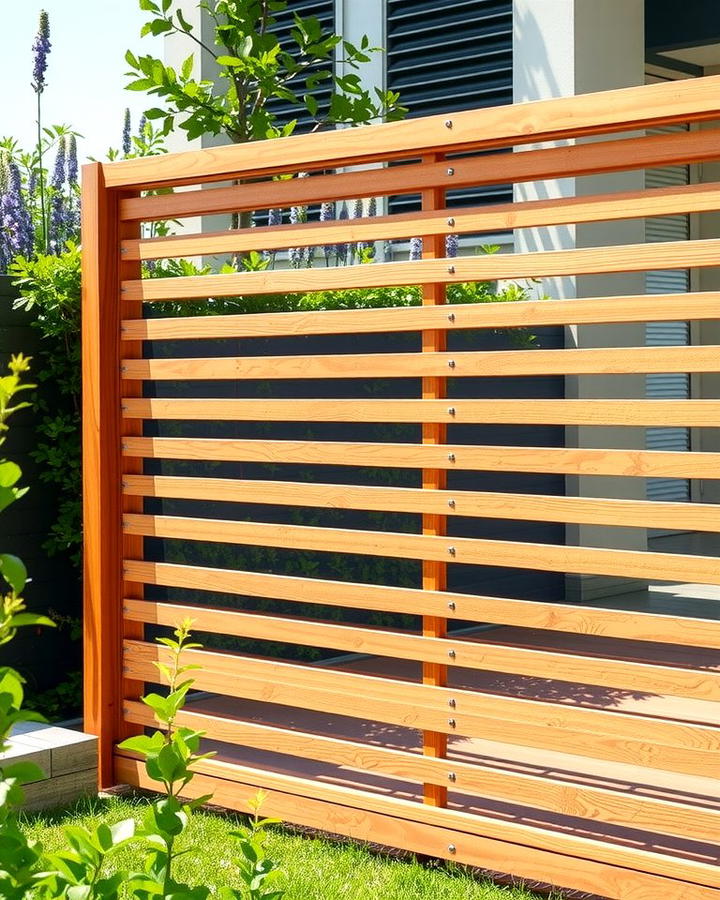 Wooden Slat Screens - 25 Outdoor Privacy Screen Ideas