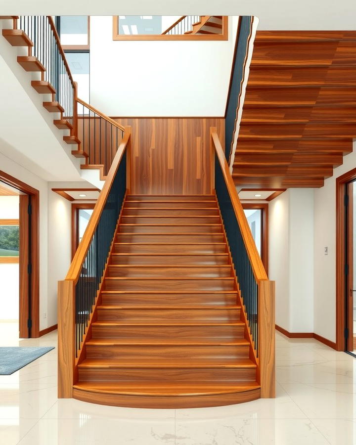 Wooden Staircases - 25 Wooden Interior Design Ideas