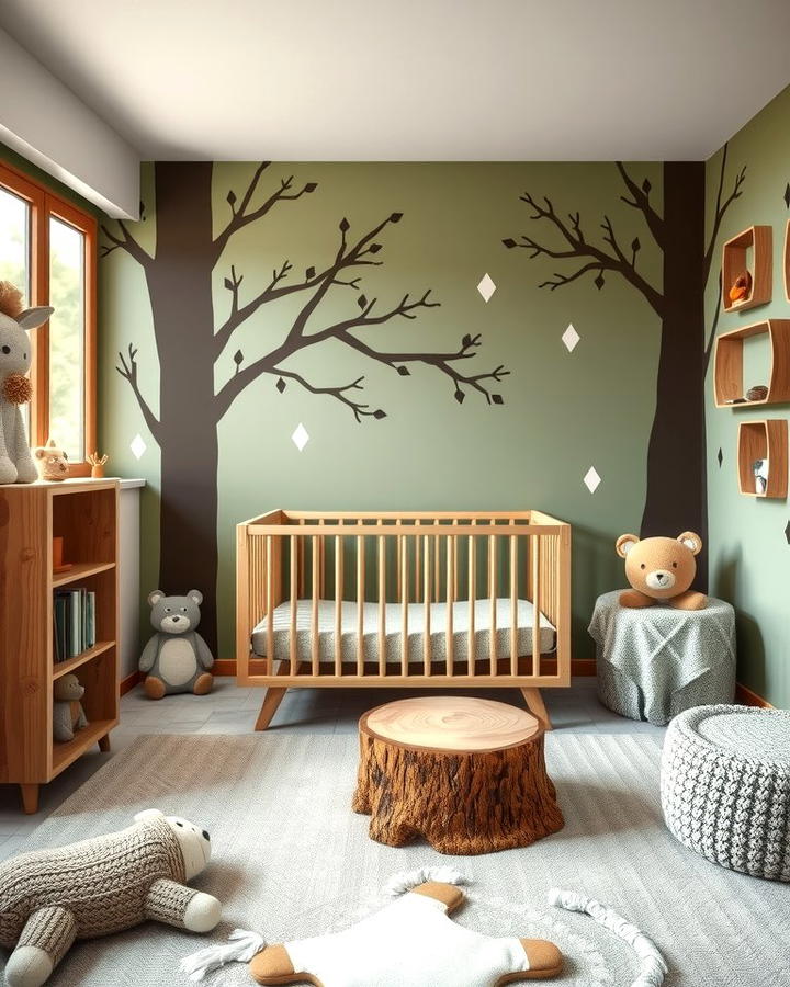 Woodland Adventure Nursery - 25 Whimsical Nursery Ideas