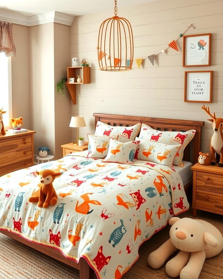 Woodland Animal Themed Bedding - 25 Woodland Nursery Ideas