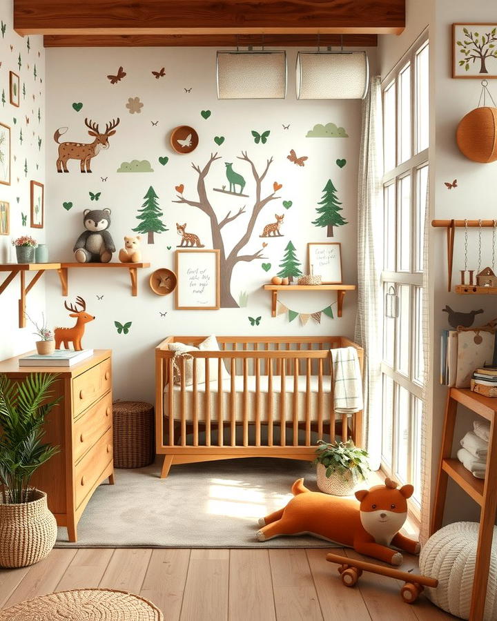 Woodland Wonderland - 30 Nature Themed Nursery Ideas