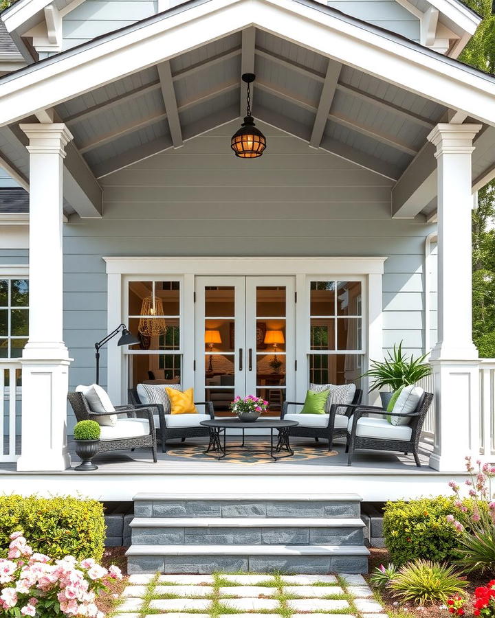 Wraparound Porch for Relaxed Outdoor Living - 25 modern cottage house exterior ideas