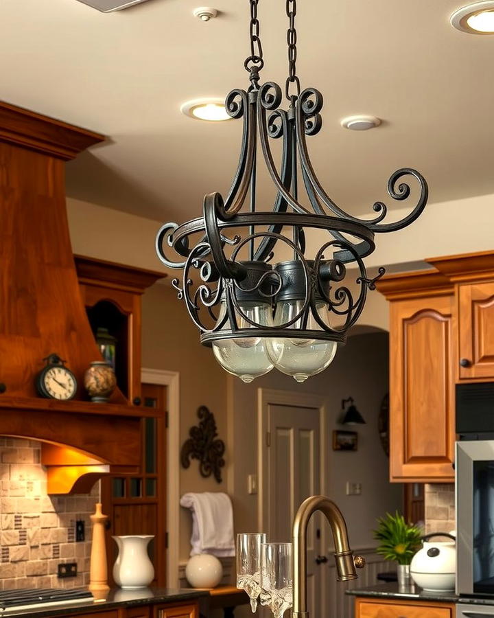 Wrought Iron Accents - 25 Southwestern Kitchen Ideas