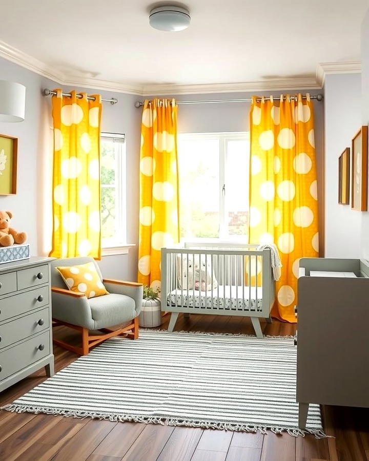 Yellow and Gray Color Scheme - 25 Yellow Nursery Ideas