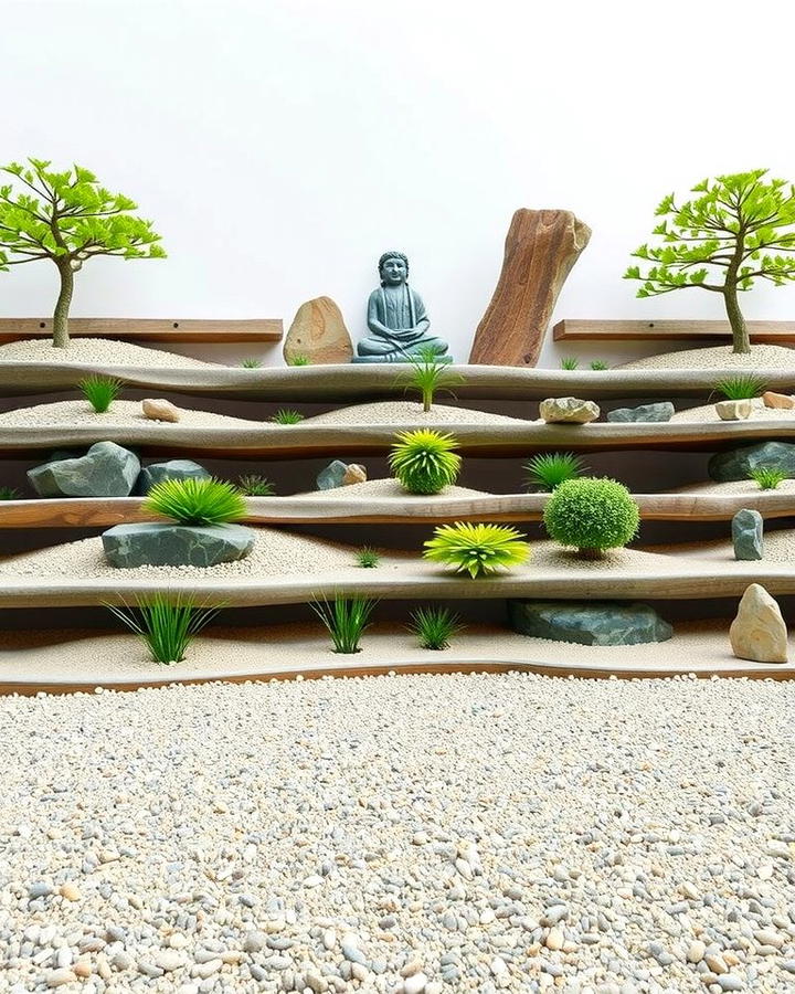 Zen Garden Terraces - 25 Terraced Garden Ideas