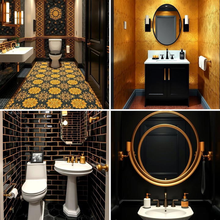 30 Gold Bathroom Ideas for Luxurious, Modern Spaces