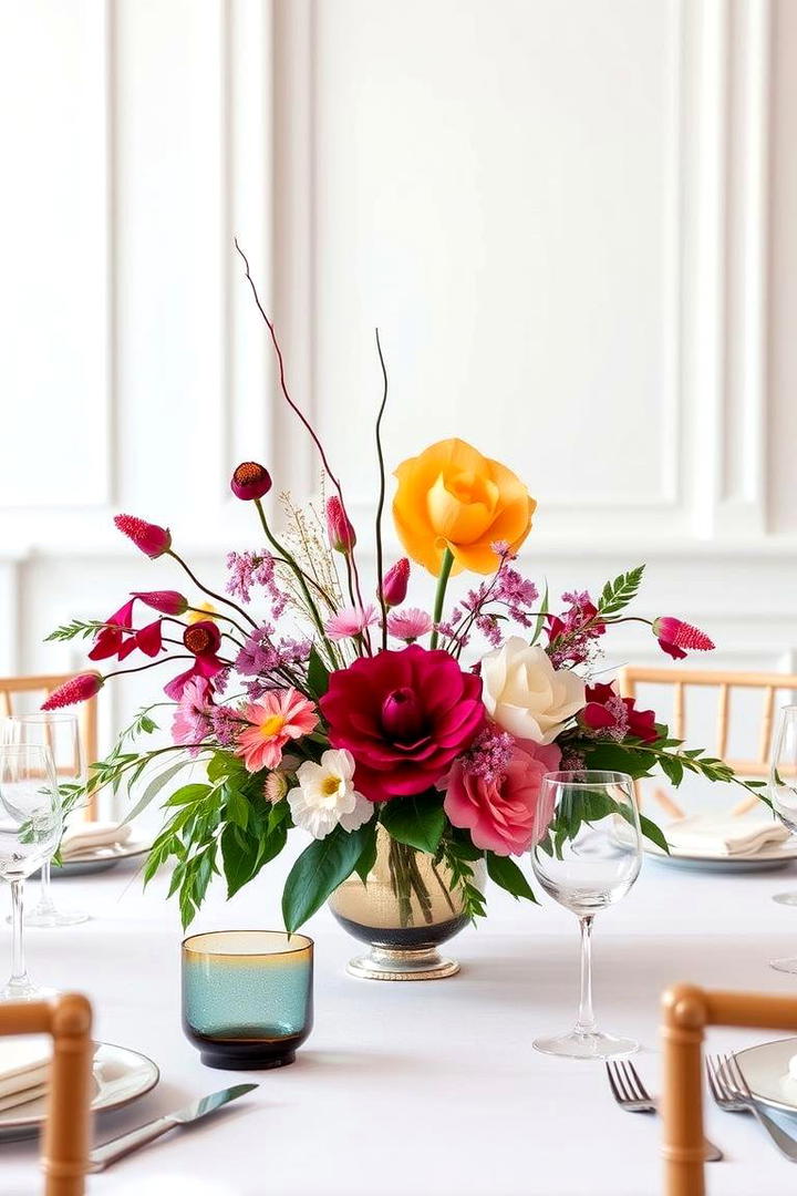 Abstract Art Piece - 30 non-floral wedding centerpiece ideas