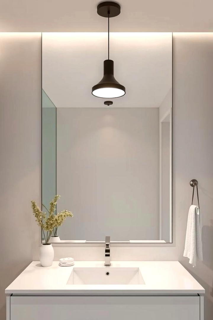 Adjustable Height Features - 30 Bathroom Pendant Lighting Ideas