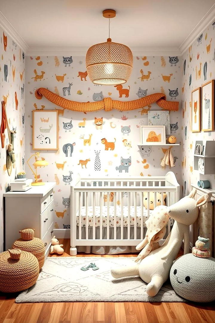 Adorable Animal Motifs - 30 Small Nursery Ideas