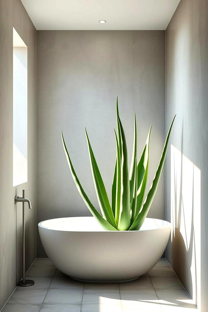 Aloe Vera - 30 Best Plants for Bathroom