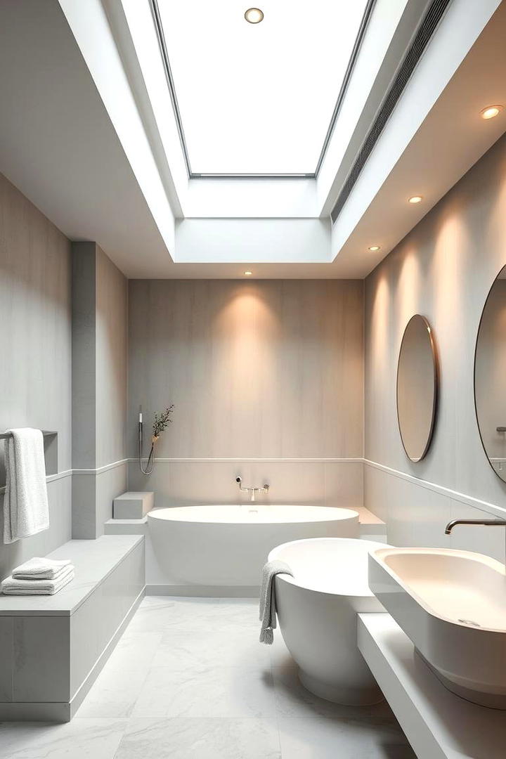 Ambient Bathing Experience - 30 Grey and White Bathroom Ideas