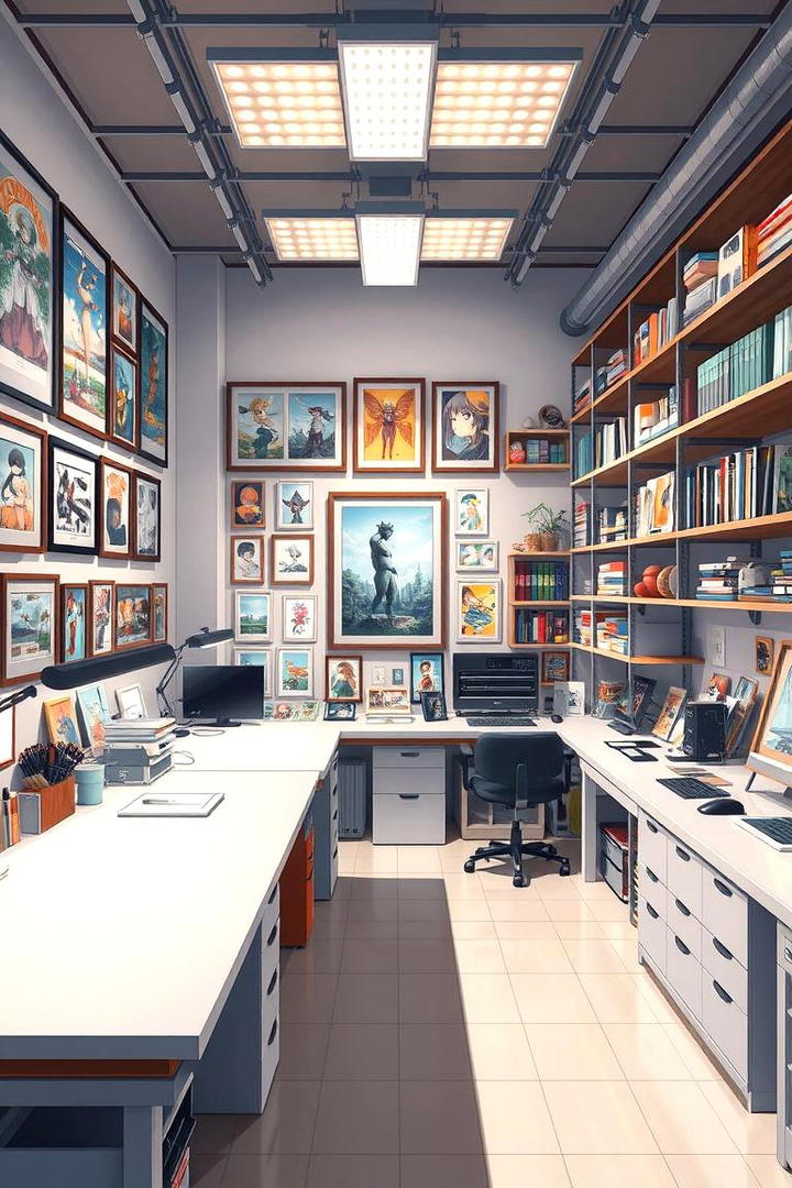 Anime Art Studio - 30 Anime Room Ideas