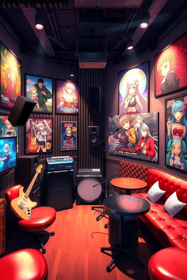 Anime Music Lounge - 30 Anime Room Ideas