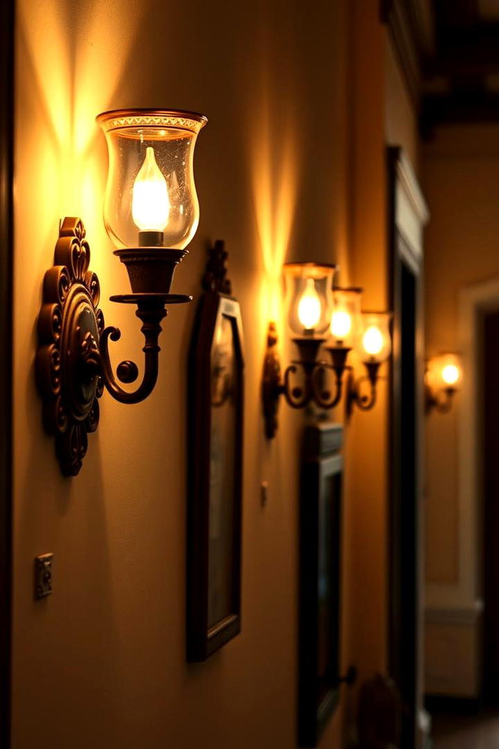 Antique Wall Sconces - 30 Entryway Wall Ideas