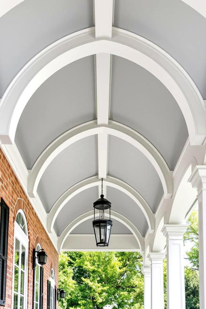 Arched Details - 30 Porch Ceiling Ideas