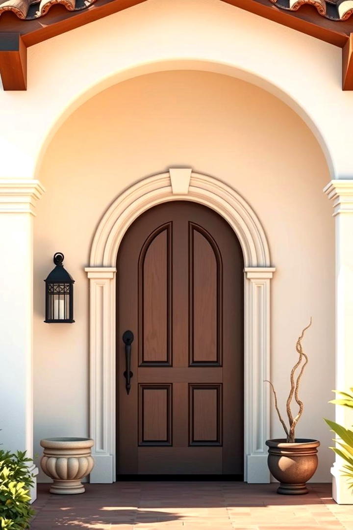 Arched Doorway Detail - 30 spanish bungalow exterior ideas