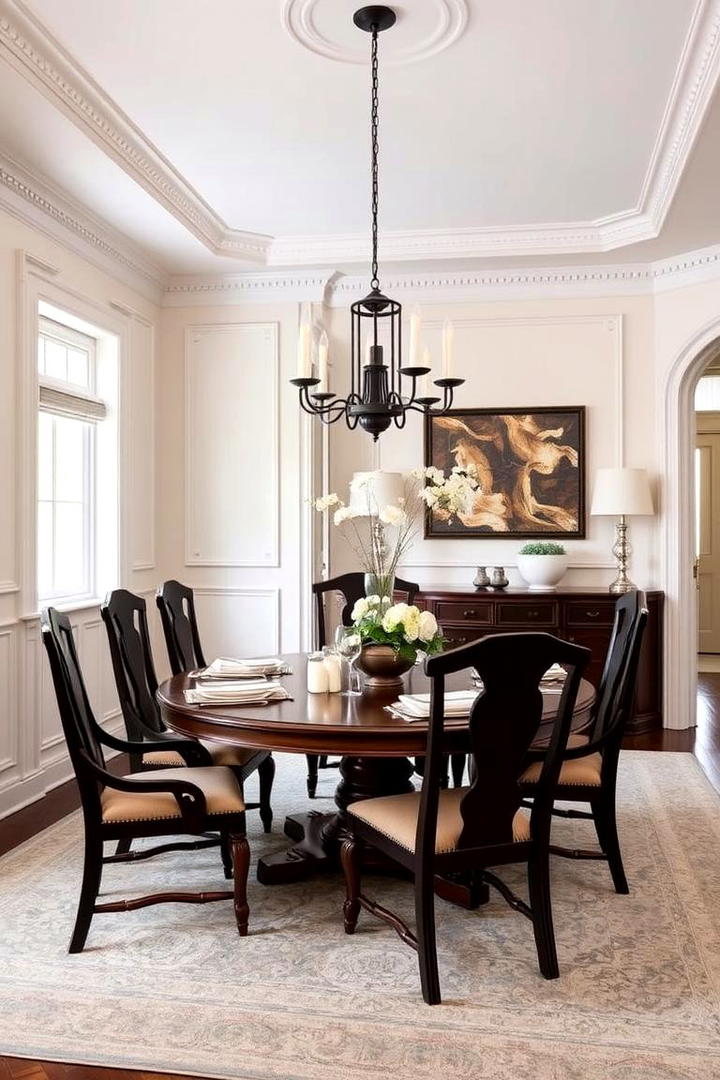 Architectural Detailing - 30 Transitional Dining Room Ideas