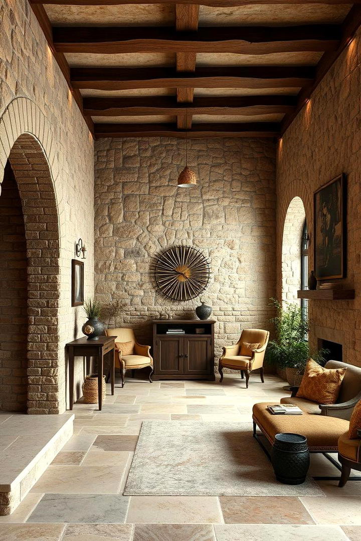 Artful Layered Textures - 30 Tuscan Interior Design Ideas