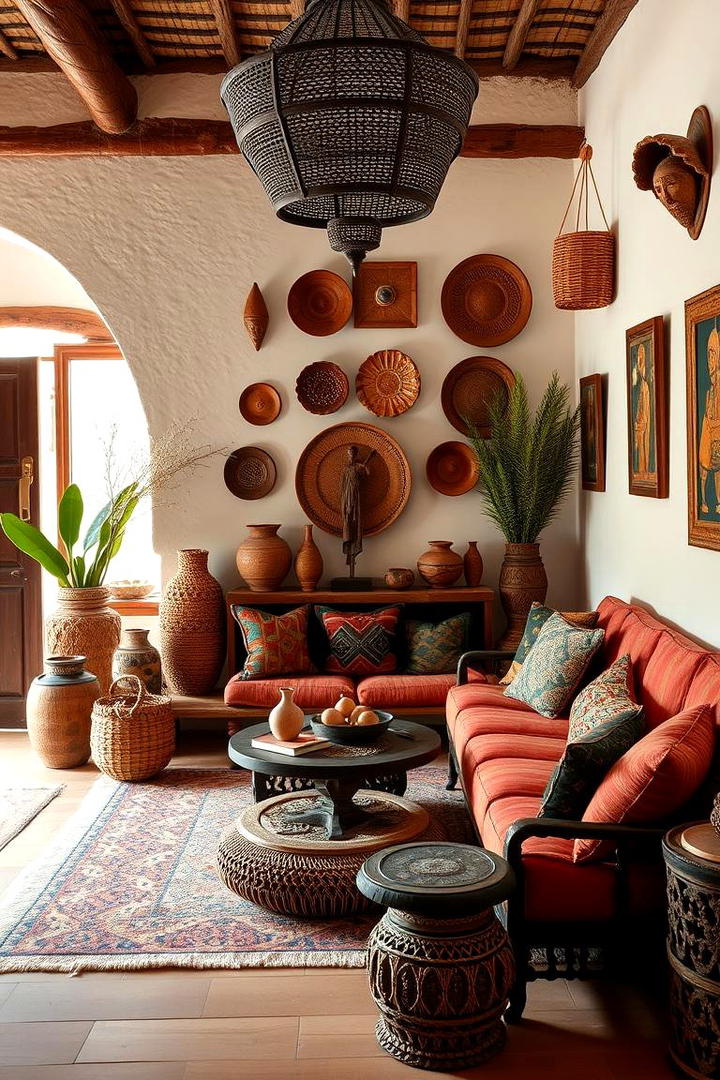 Artisan Handcrafted Decor - 30 Moroccan Living Room Ideas