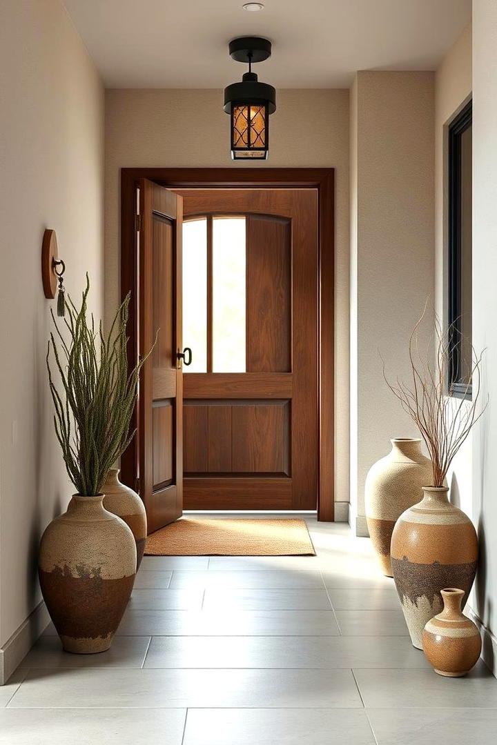 Artisanal Touches - 30 Modern Entryway Ideas