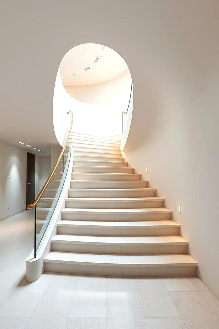 Artistic Sculptural Staircase - 30 Modern Staircases