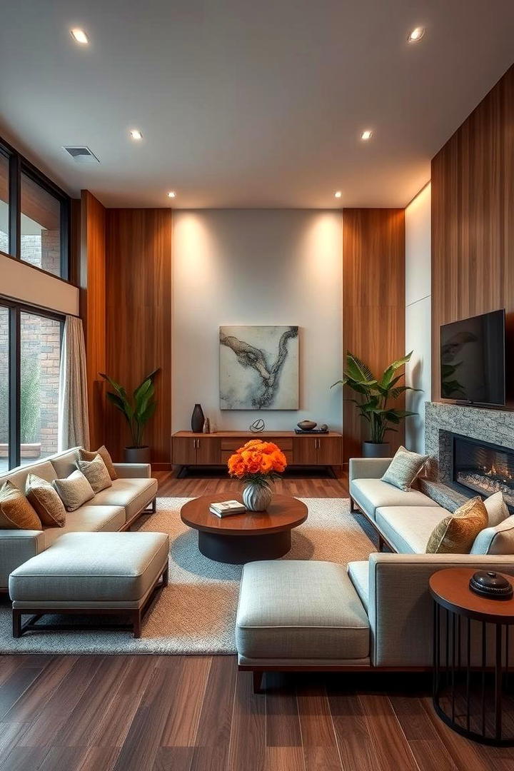 Balanced Energy Flow - 30 Feng Shui Living Room Ideas