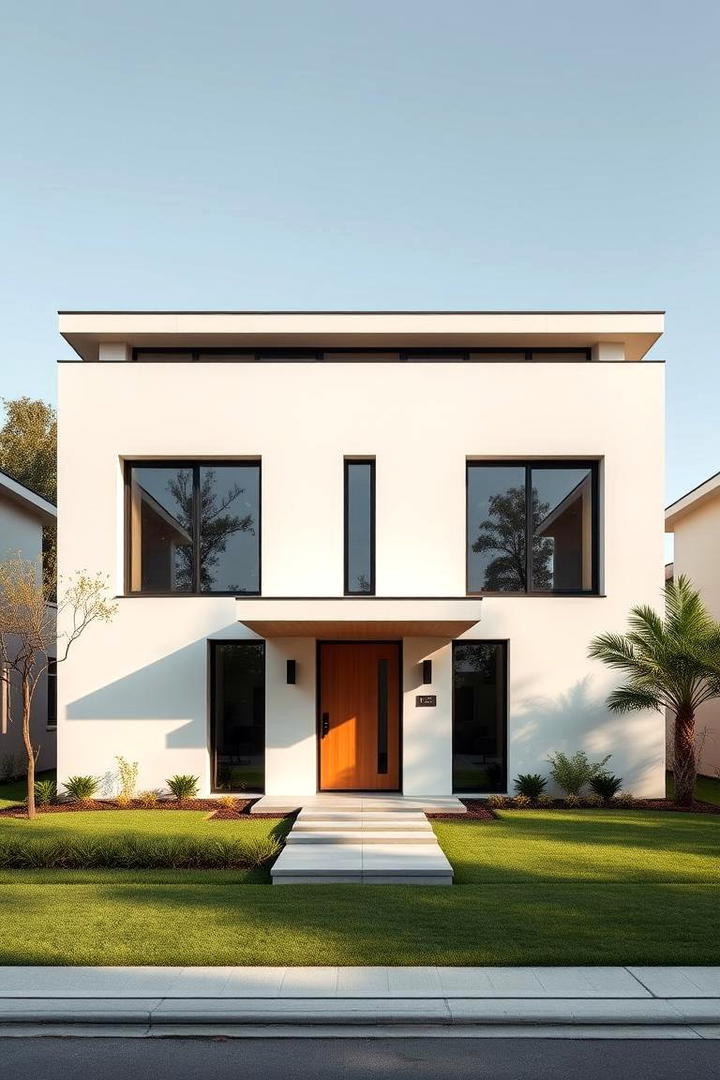 Balanced Proportions - 30 Minimalist House Exterior Ideas