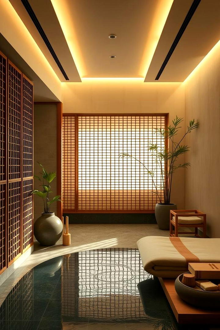 Bamboo Details for Zen Inspiration - 30 Spa Decor Ideas