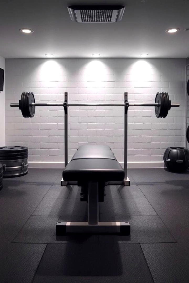 Basement Workout Station Bench - 30 Basement Furniture Ideas