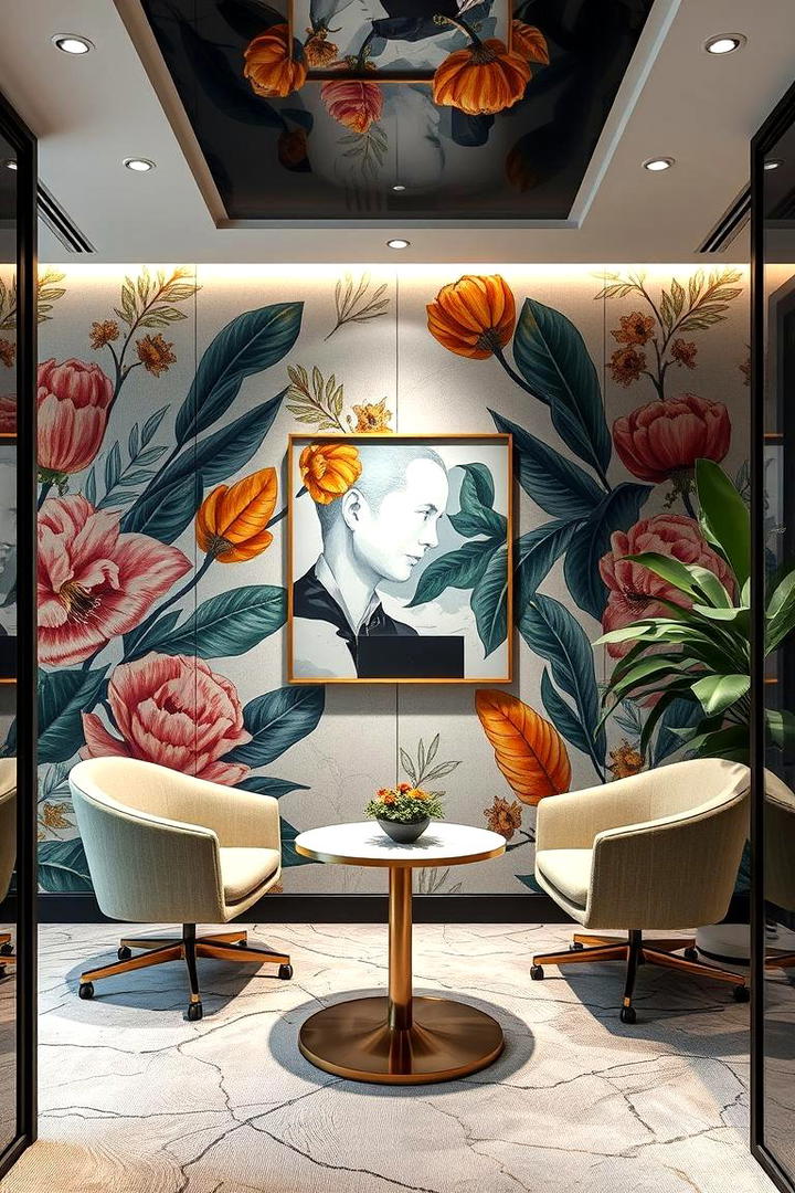 Bespoke Designer Prints - 30 Office Wallpaper Ideas