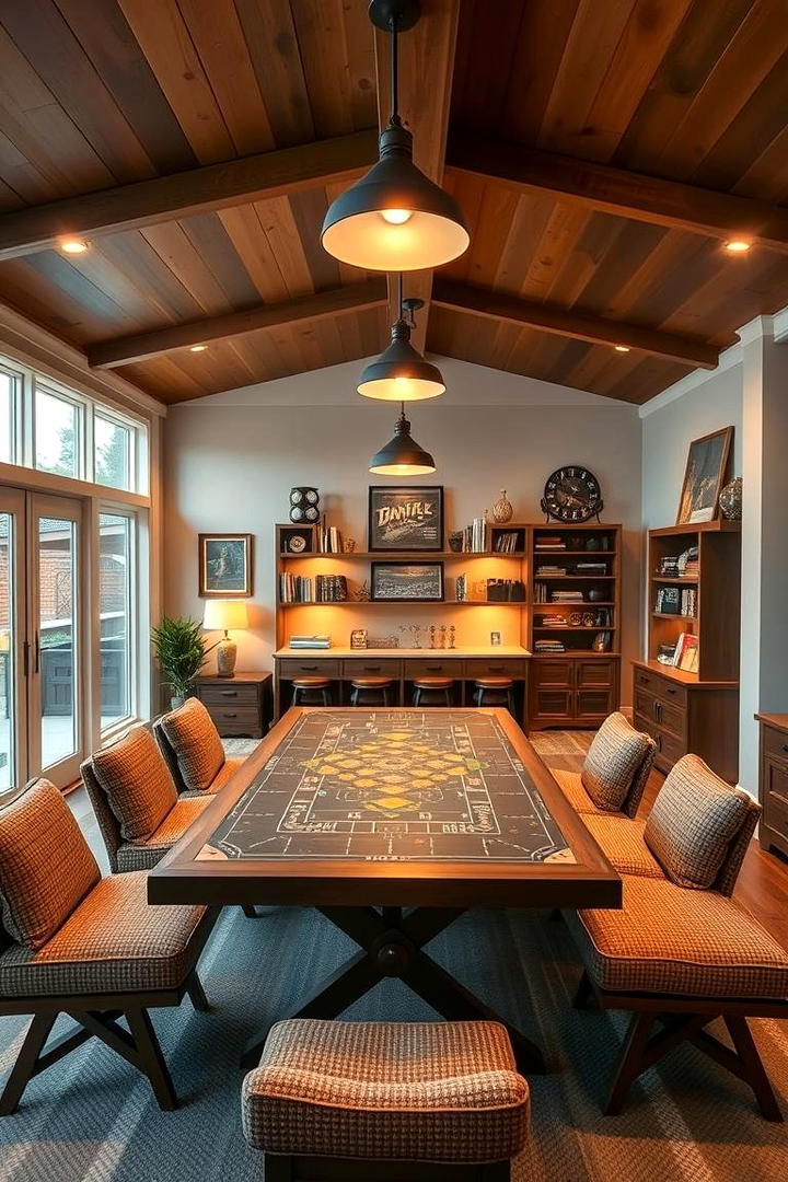 Board Game Sanctuary - 30 Game Room Ideas