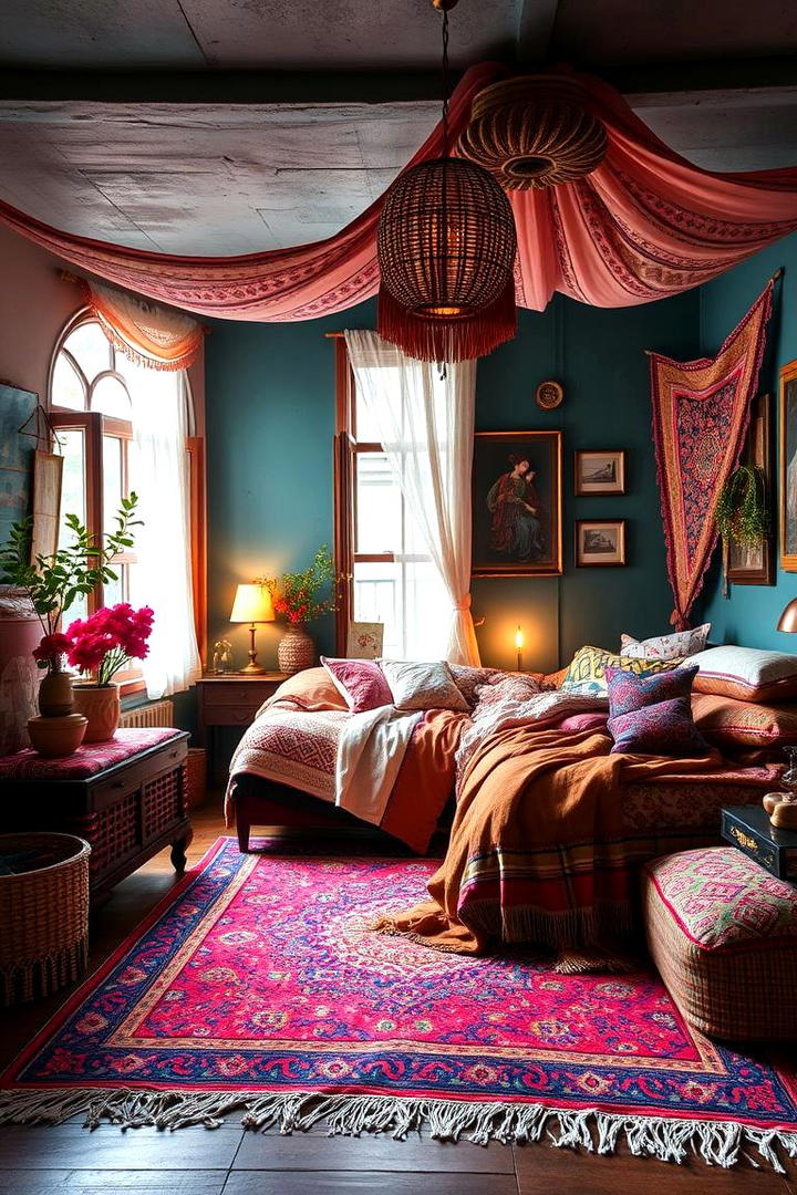 Bohemian Chic Charm - 30 romantic bedroom ideas