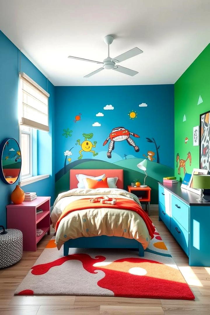 Bold Color Themes - 30 Tween Bedroom Ideas